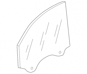 Front right door glass for VW Tiguan 18-21
