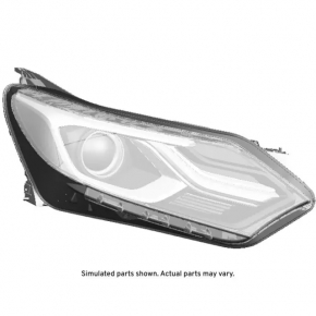 Headlight front right complete Chevrolet Equinox 18-21 xenon