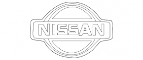 Nissan Maxima A36 16-18 Trunk Lid Badge Emblem