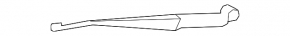 Wiper arm right Subaru Impreza WRX GH 08-14