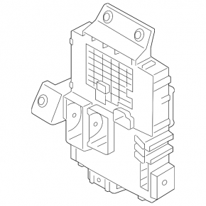 Fuse box under the dashboard Kia Forte 4d 14-16 prerest