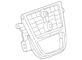 Buick Encore 13-16 Multimedia Controls w/o Navigation