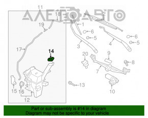 Hyundai Veloster 12-17 Windscreen Washer Reservoir Cap