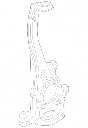 Front left axle Mercedes W213 E 17-23 RWD