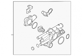 Mercedes X167 GLS 450 20-24 Turbo Cooling Return Line