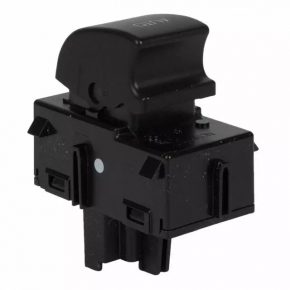 Rear left window lift control Ford Flex 13-19 rest black, with beige trim