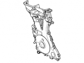 Ford Edge 15-18 2.0T Engine Front Cover