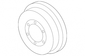 BMW 7 G11 G12 16-22 B58 Crankshaft Pulley