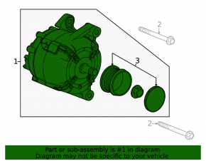 Buick Encore Generator 13-19