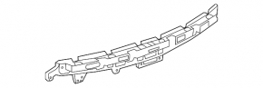 Rear bumper mount upper center Chevrolet Impala 14-20