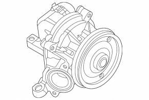 Water pump Volvo XC60 22-25 B5, B6