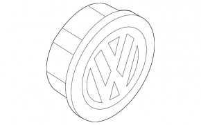 Central cap for disk VW Passat 20-22 66/56mm butt