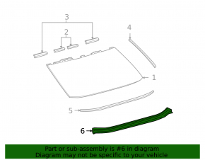 Upper trunk opening trim Lexus LS460 LS600h 07-12 on the body, broken fastening, scratches