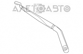 Left windshield wiper arm for Toyota Highlander 14-19