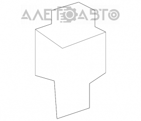 Airbag sensor, left door, Lexus RX350 RX450h 10-15