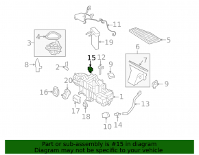 Ford Flex Resistor 09-19
