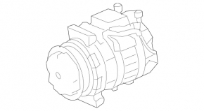 Mercedes W211 E350 Air Conditioning Compressor