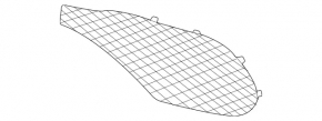 Front bumper grille right Mercedes W167 GLE 350 450 20-23