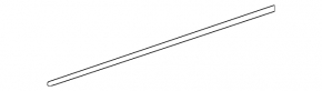 Molding of the central door of the front left Mercedes GLK-class X204 10-15