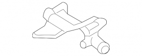 Cooling system flange Ford Fusion mk5 13-14 1.6T