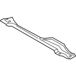 Lincoln Corsair 20-26 metal windshield wiper pan