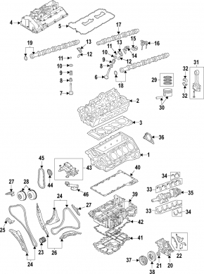 Connecting rod with piston BMW X7 G07 19-20 4.4T N63B44D AWD