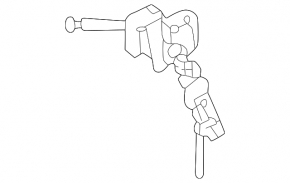 Front left door lock cylinder for Honda Civic XI FE/FL 23-26
