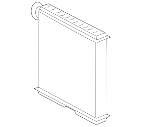 VW Atlas 18-21 Heater Radiator