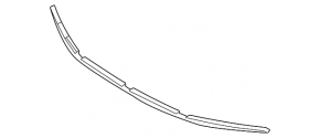 Front bumper lip Audi A6 C7 12-18 s-line