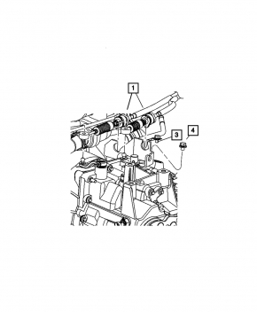 Gearbox cable Jeep Compass 11-16 2.0 manual