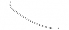 Mini Cooper Countryman R60 Rear Hood Molding 10-16 Chrome