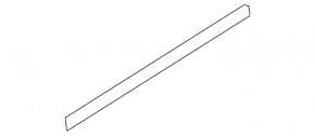 Glass seal inner door front right BMW 3 G20 19-