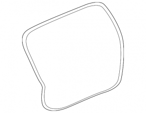 Rubber seal for trunk door Subaru XV Crosstrek 18-23