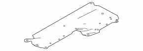 Underbody protection right Infiniti Q50 14-24