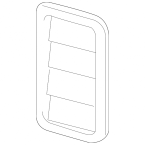 Right ventilation shield Audi Q3 83A 19-25