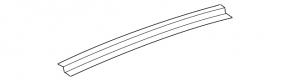 Upper tailgate seal GMC Terrain 18-