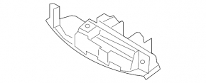 Hyundai Ioniq 20-22 Trunk Door Handle Bracket for Camera