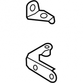 Ford Edge 15-24 lower front right door hinge