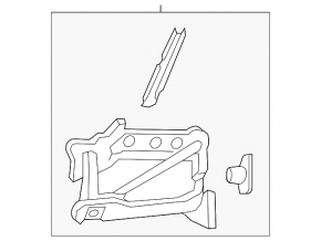 Lincoln MKZ 17-20 jack with key