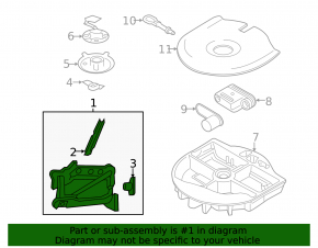 Lincoln MKZ 17-20 jack with key