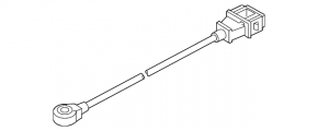 Knock sensor for Audi Q7 20-26 3.0T MHEV