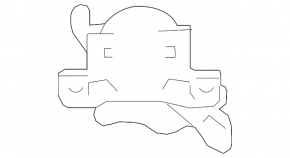 Engine mount right Infiniti QX50 19-20