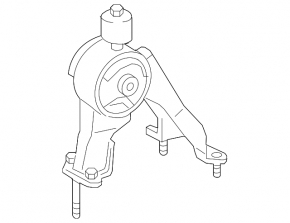Rear engine mount for Toyota Corolla 14-19 manual transmission