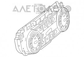 Climate control Mercedes CLA 14-19