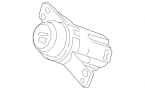 Start-stop button Acura MDX 14-20