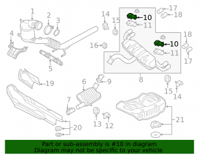 Exhaust flap control unit Audi A6 C7 16-18 2.0T