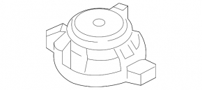 Audi E-Tron 22-23 lower front panel speaker