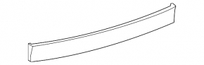 Toyota Camry V55 15-17 Rear Bumper Absorber (USA)