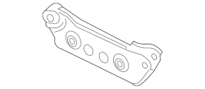 Rear right transverse control arm Nissan Altima 13-18
