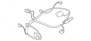 Subaru Outback 15-17 Passenger Seat Wiring